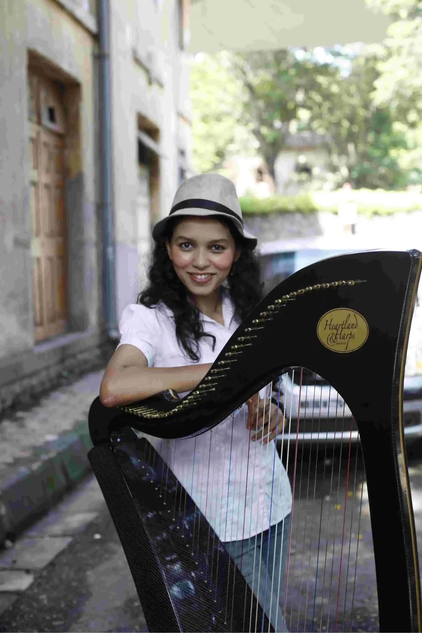 Harpist Portrait 1